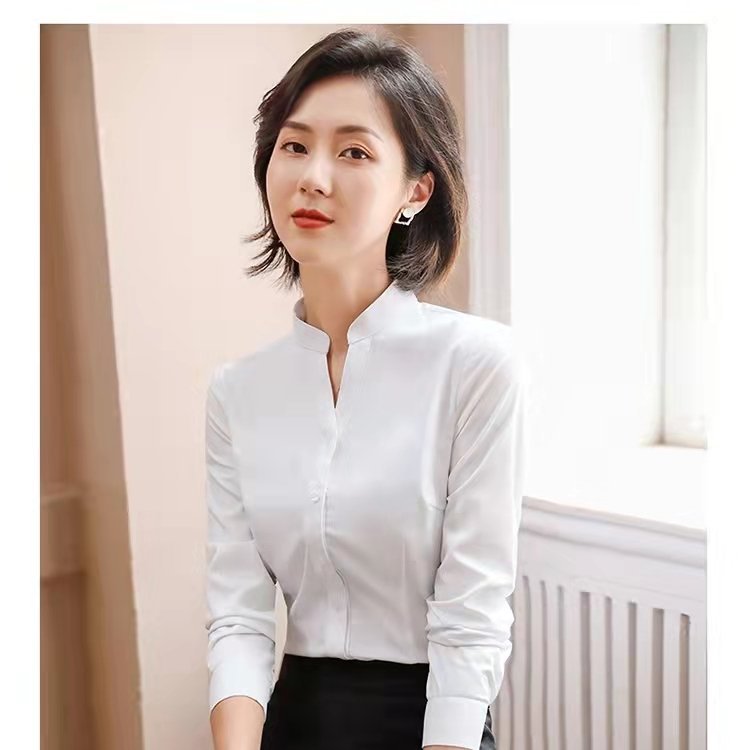 白領(lǐng)員工襯衫工服定制